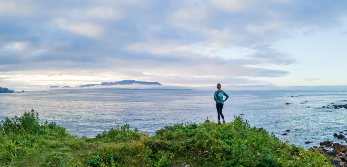 Mollie solo in Alaska