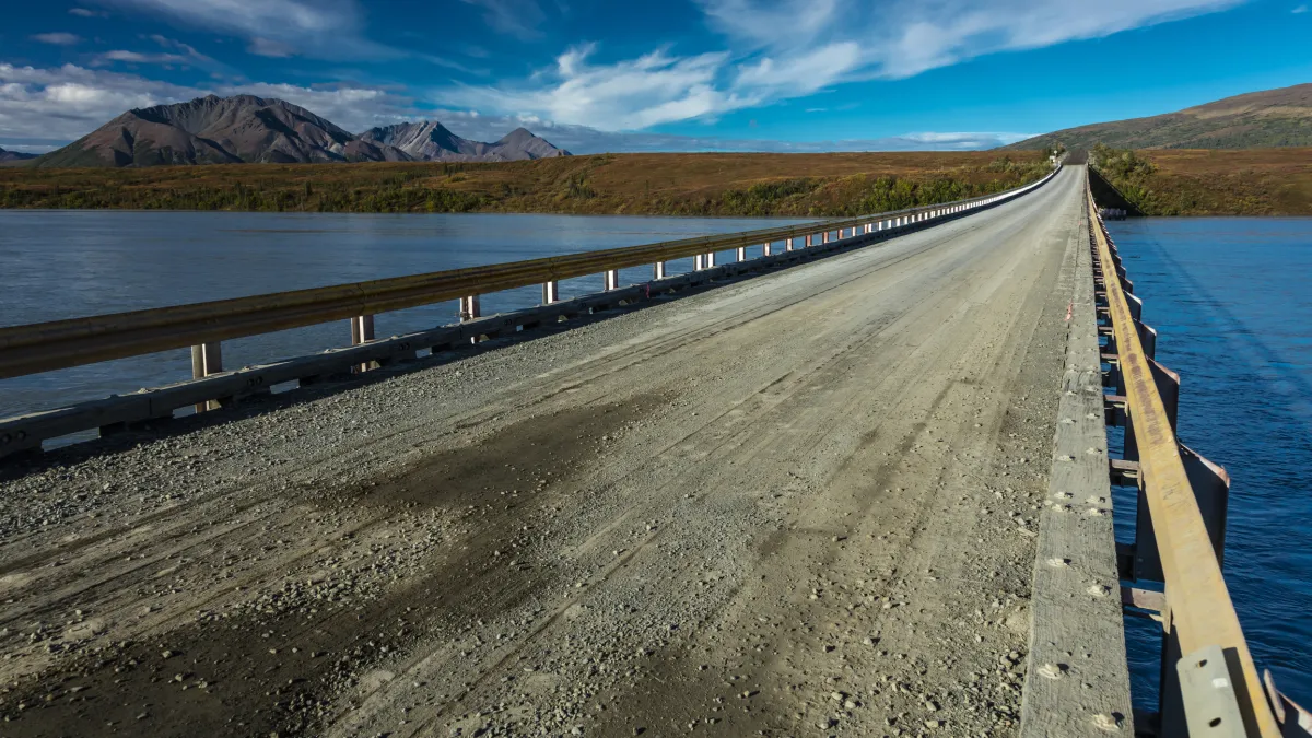 Susitna River bridge 