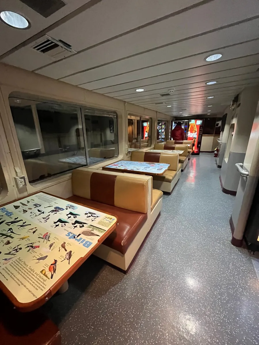 Dining Area on Ferry