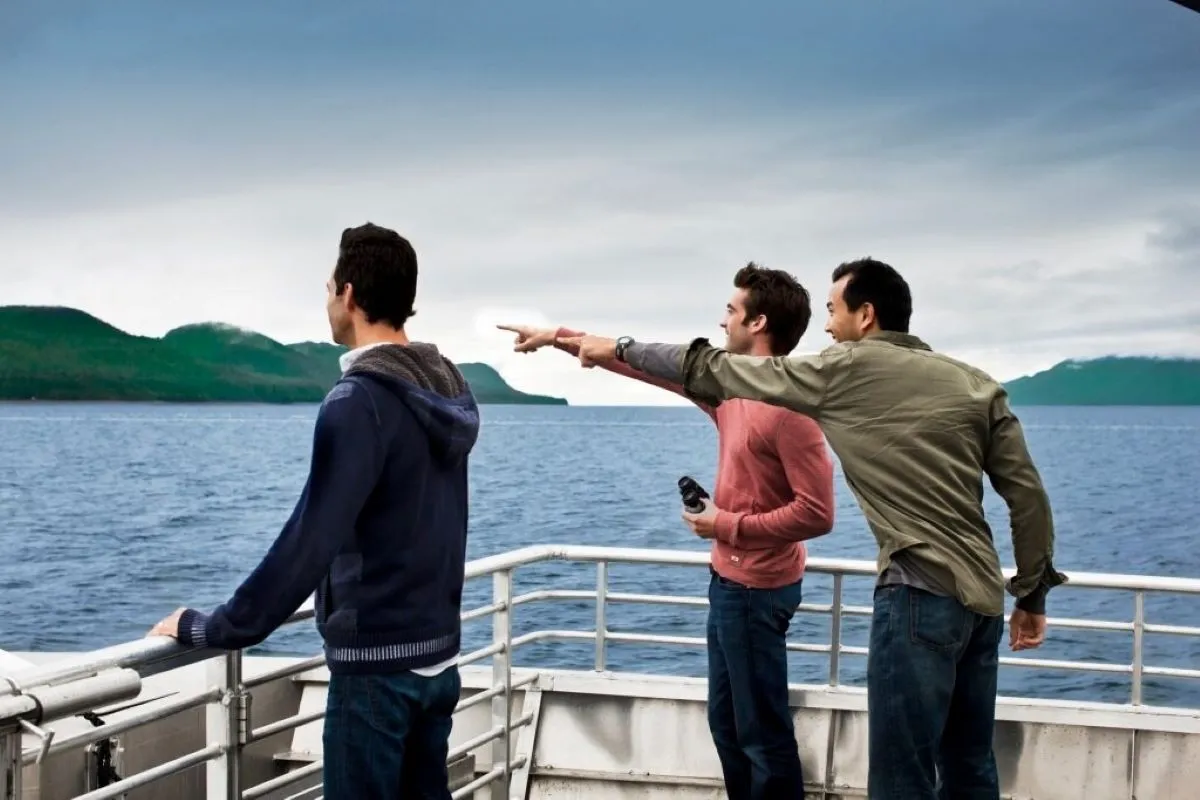 Whale cruise ship