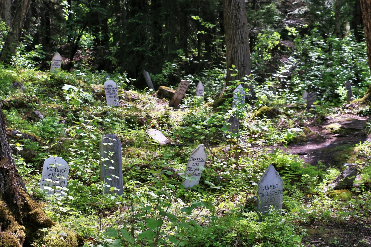 Cemetery from the Yukon Gold Rush