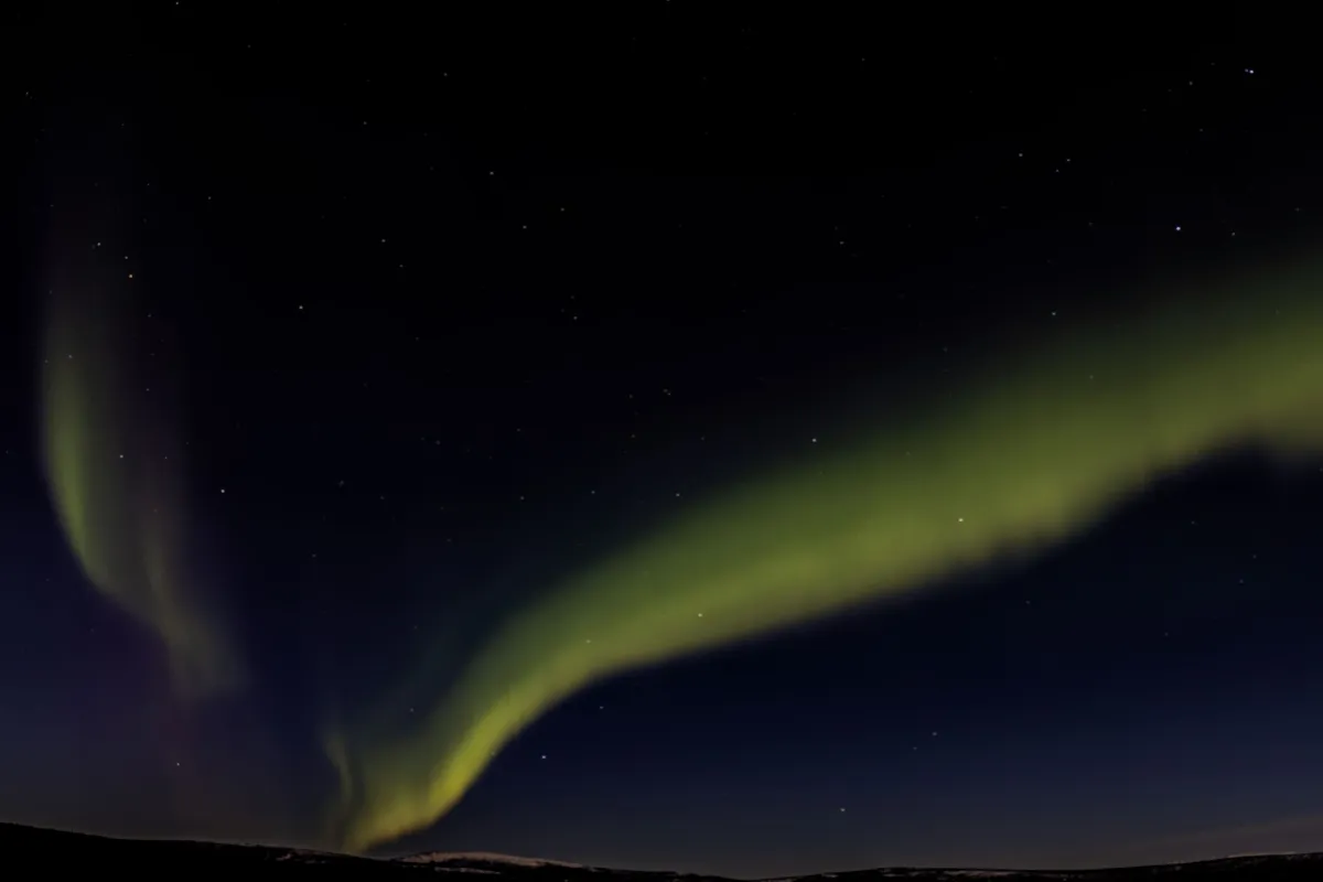colorful Northern lights